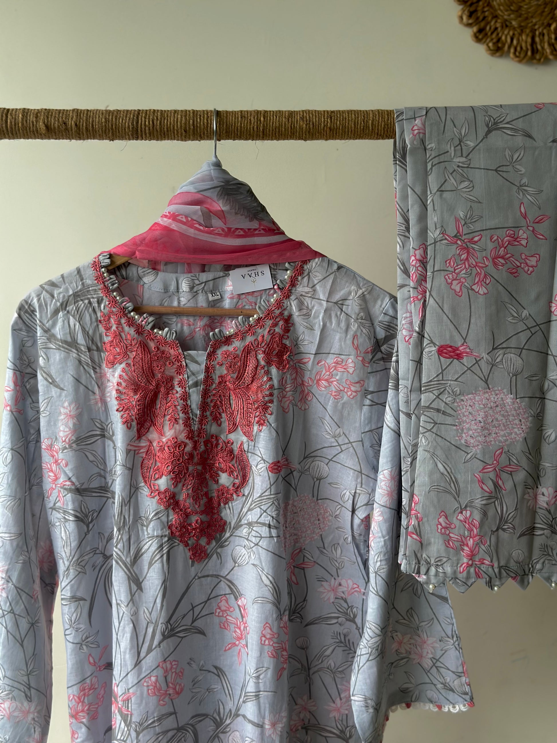 COTTON STITCHED SUIT