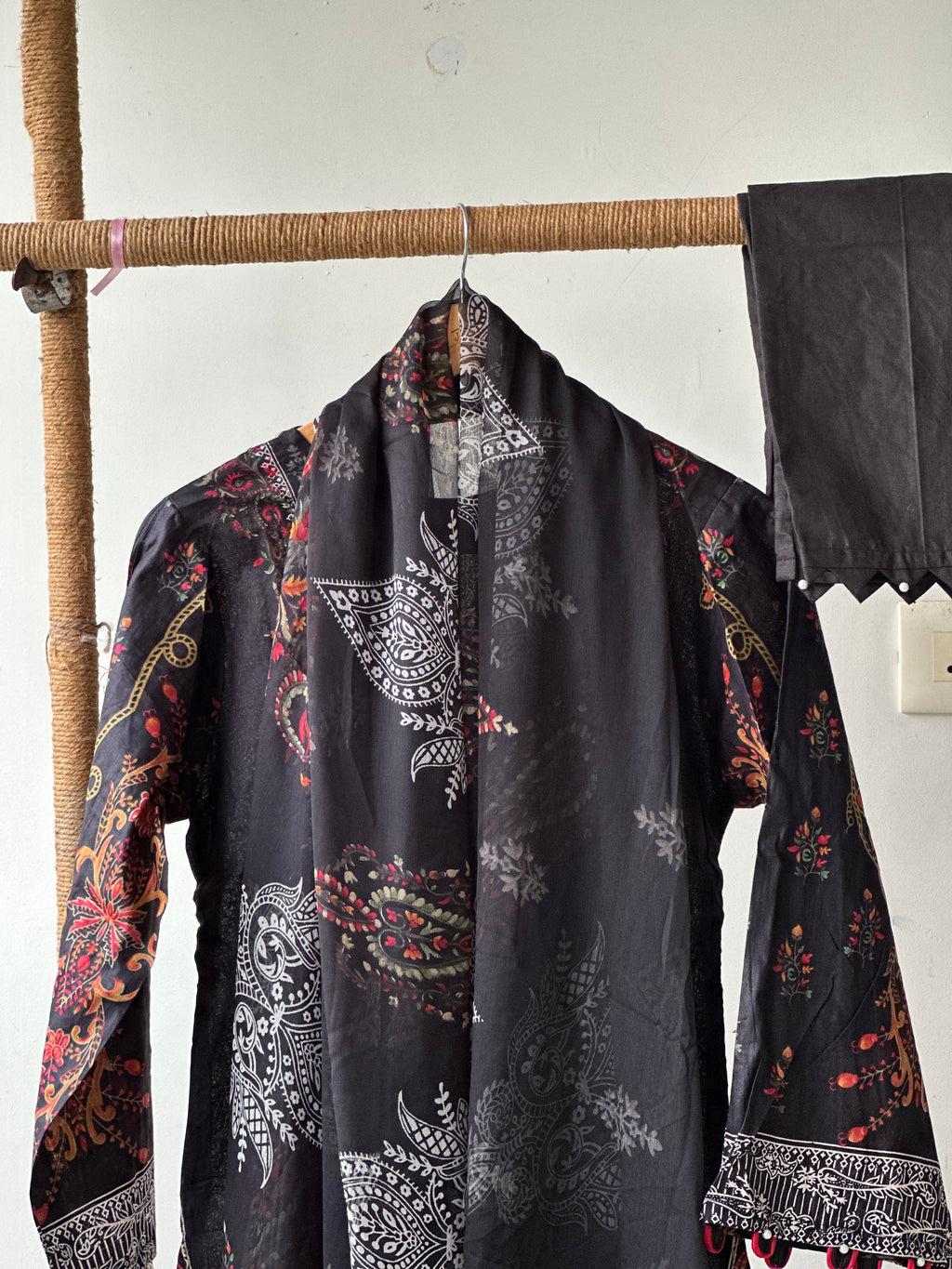 Cotton stitched 3 pc suit