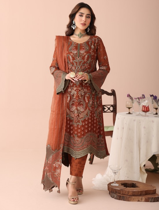 Party wear-Tawakkal Stitched