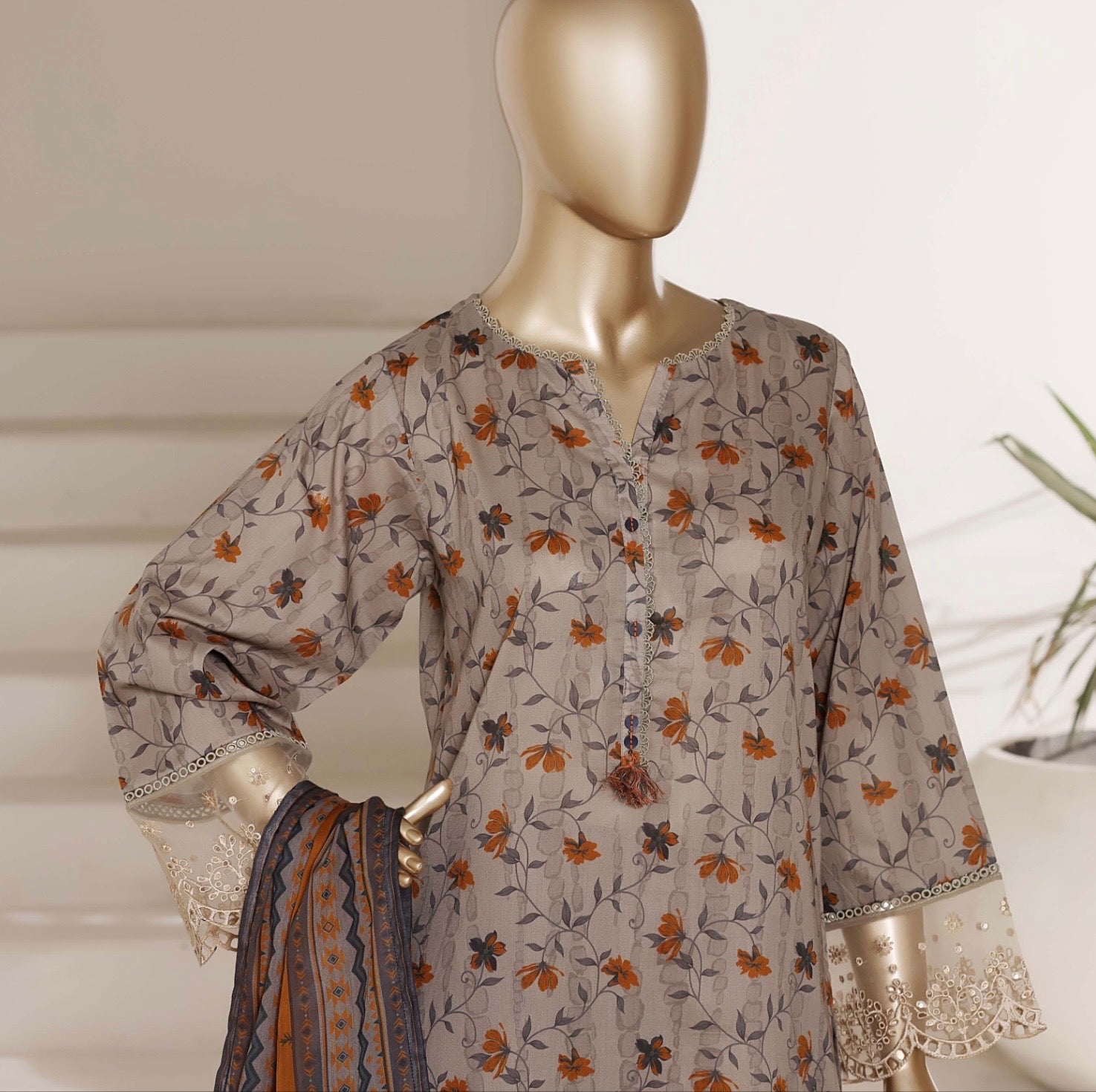Sadabahar Embroidered Lawn