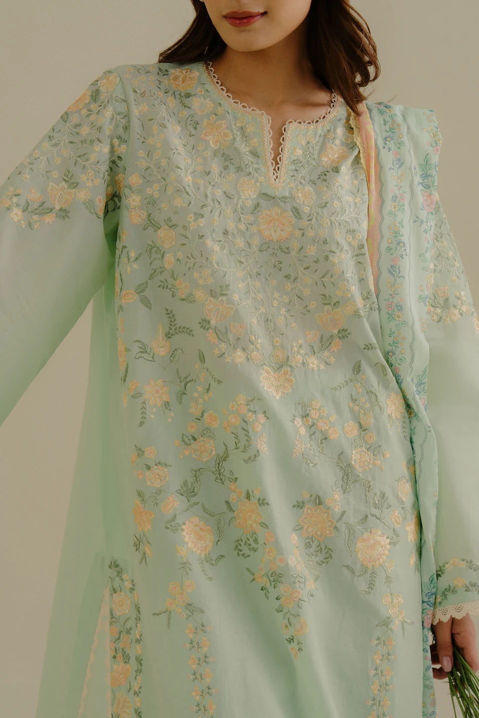COCO Embroidered Lawn BY ZARA SHAHJAHAN