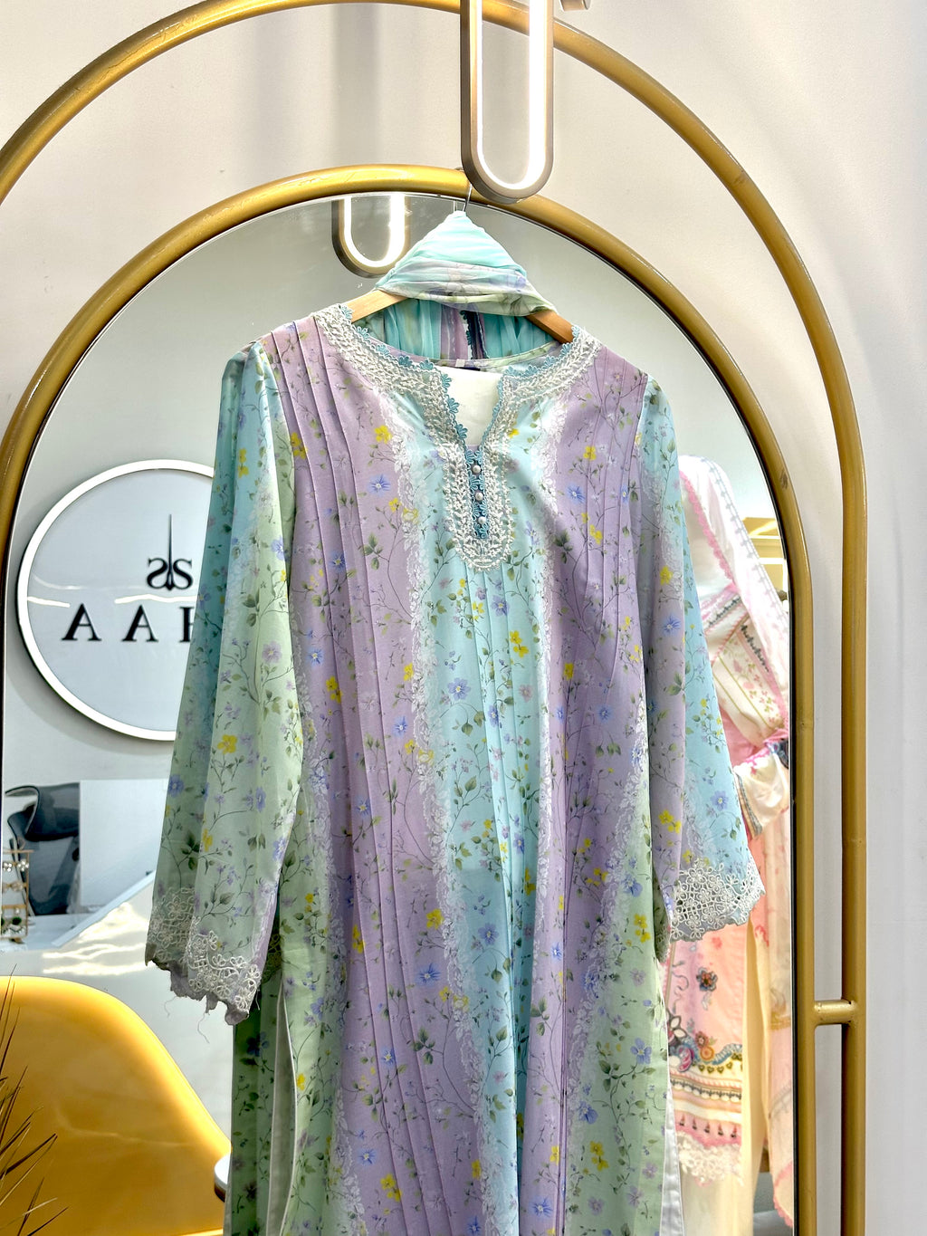 Qalamkar Q-Prints Stitched
