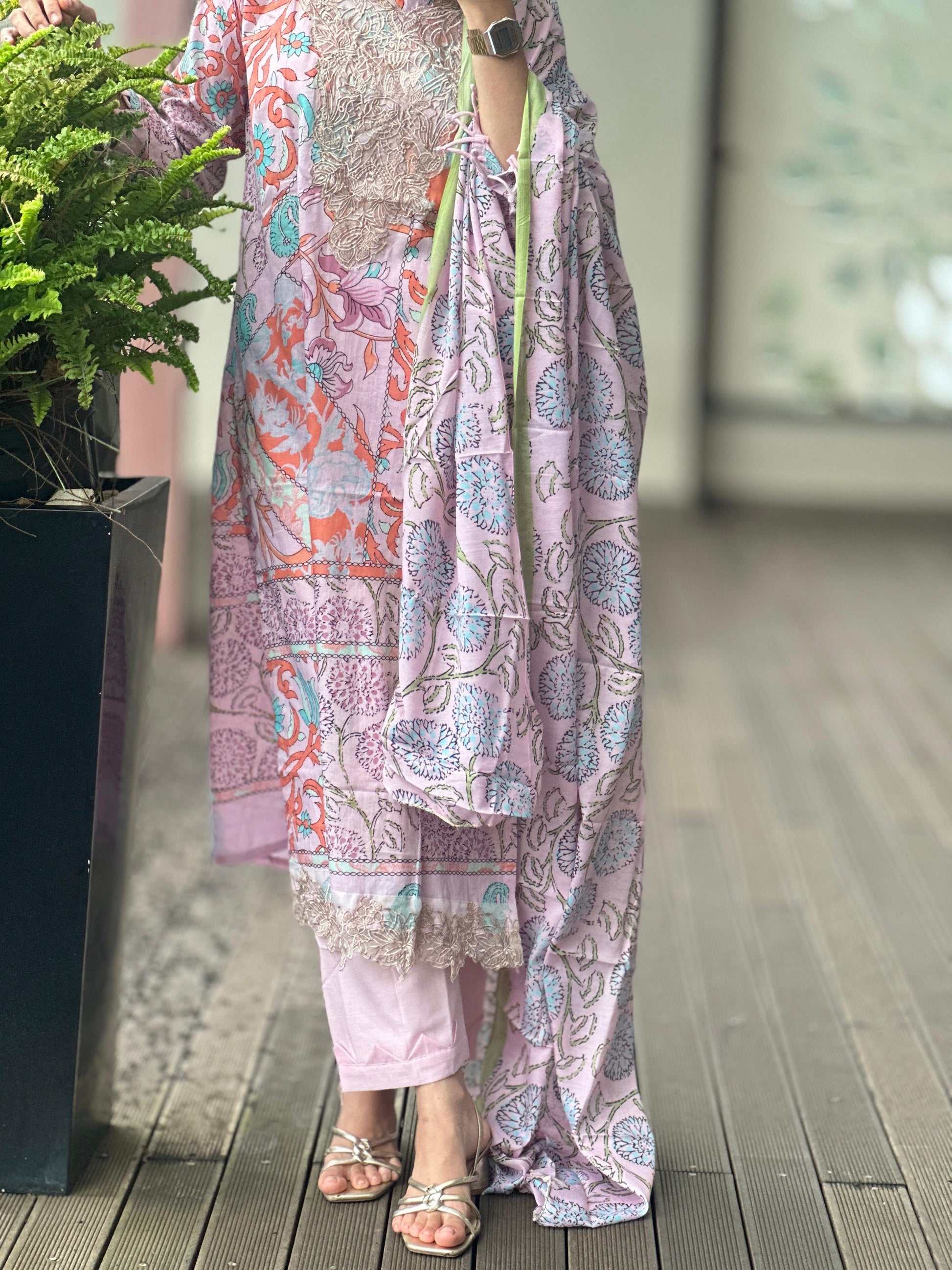 Cotton Stitched Suit