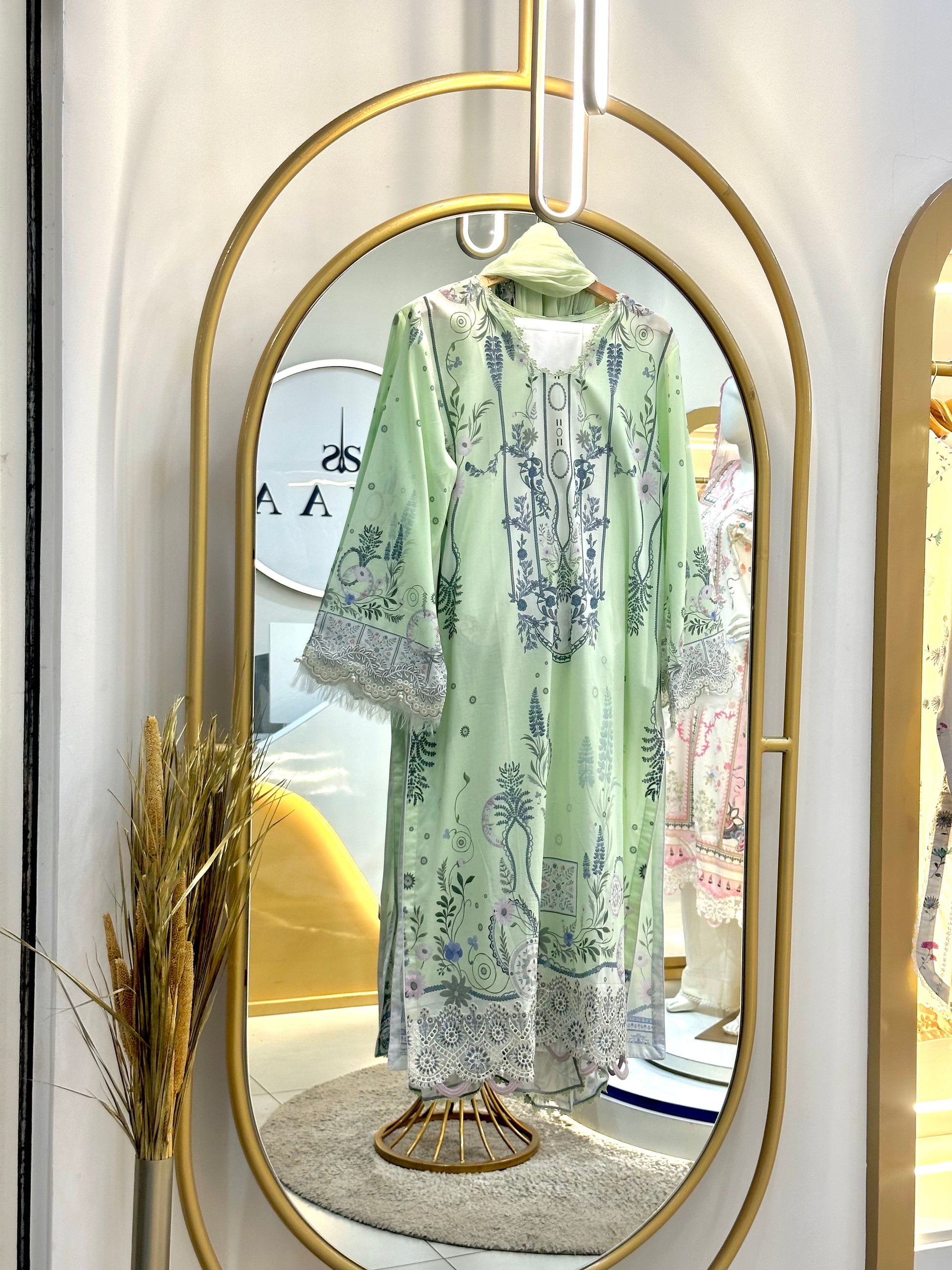 Qalamkar Q-Prints Stitched
