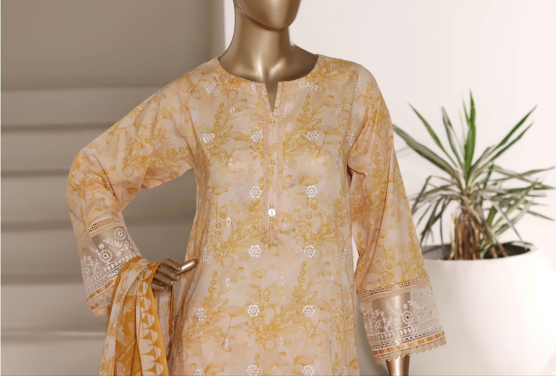 Sadabahar Embroidered Lawn