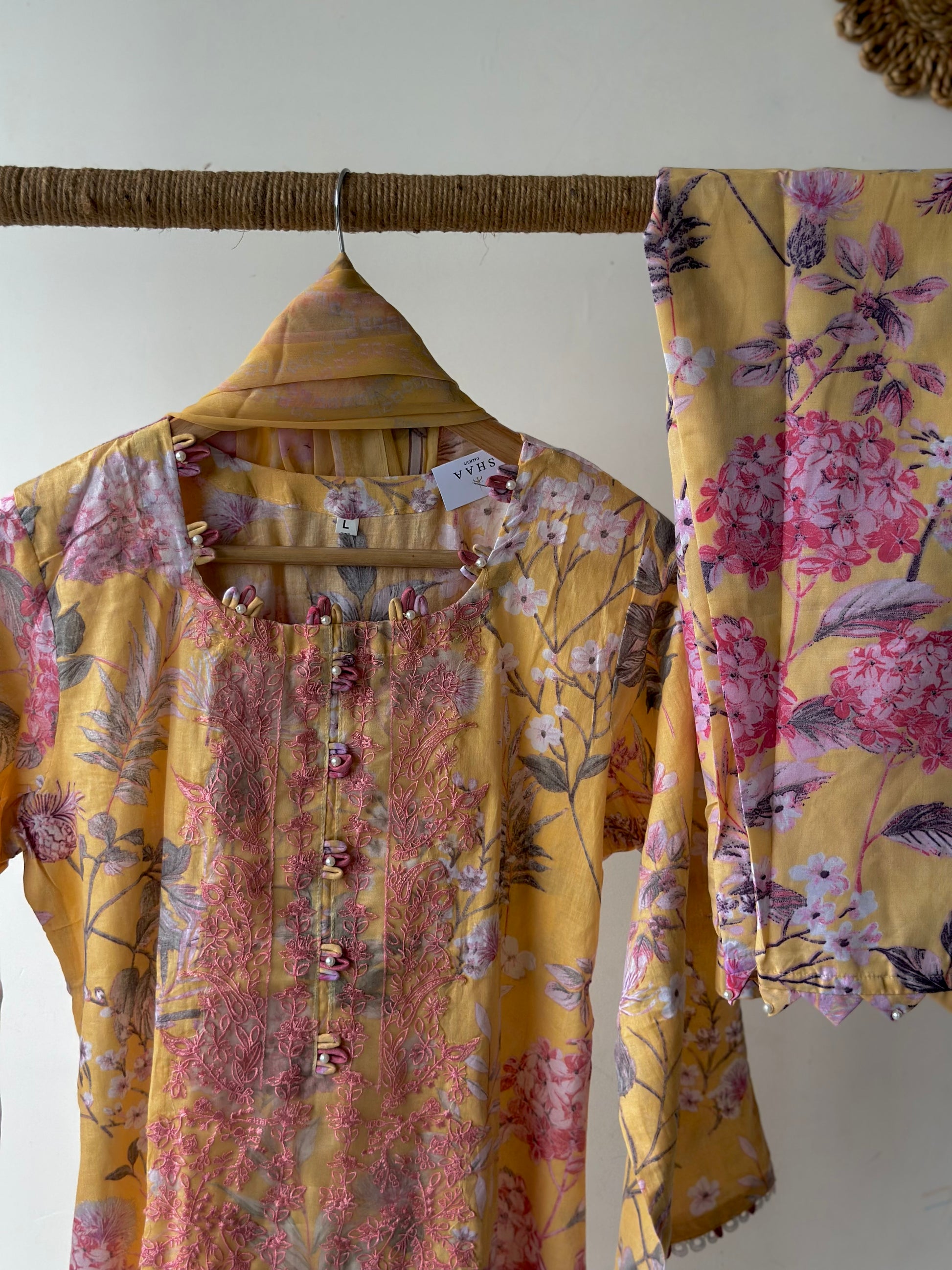 COTTON STITCHED SUIT