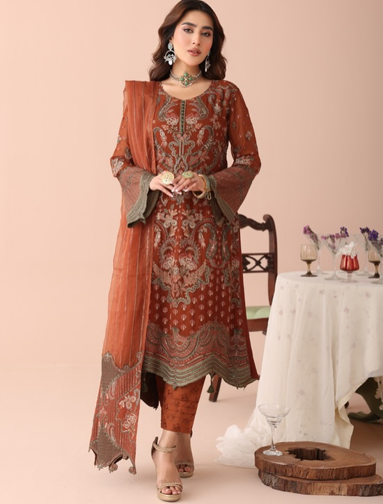 Party wear-Tawakkal Stitched