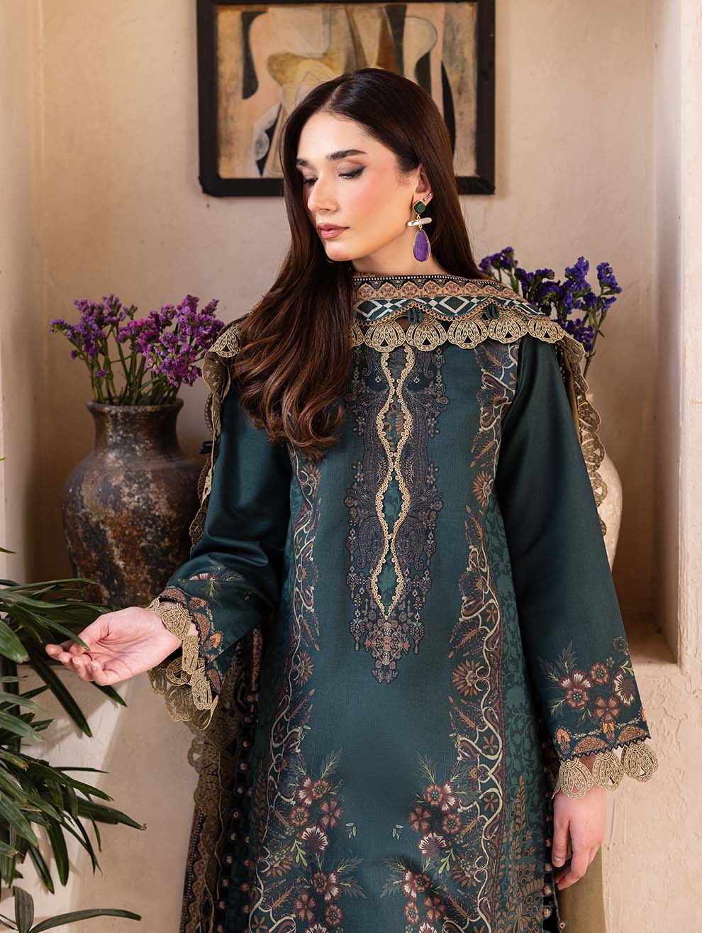 JADE URBANE Digital Printed Lawn -Unstitched