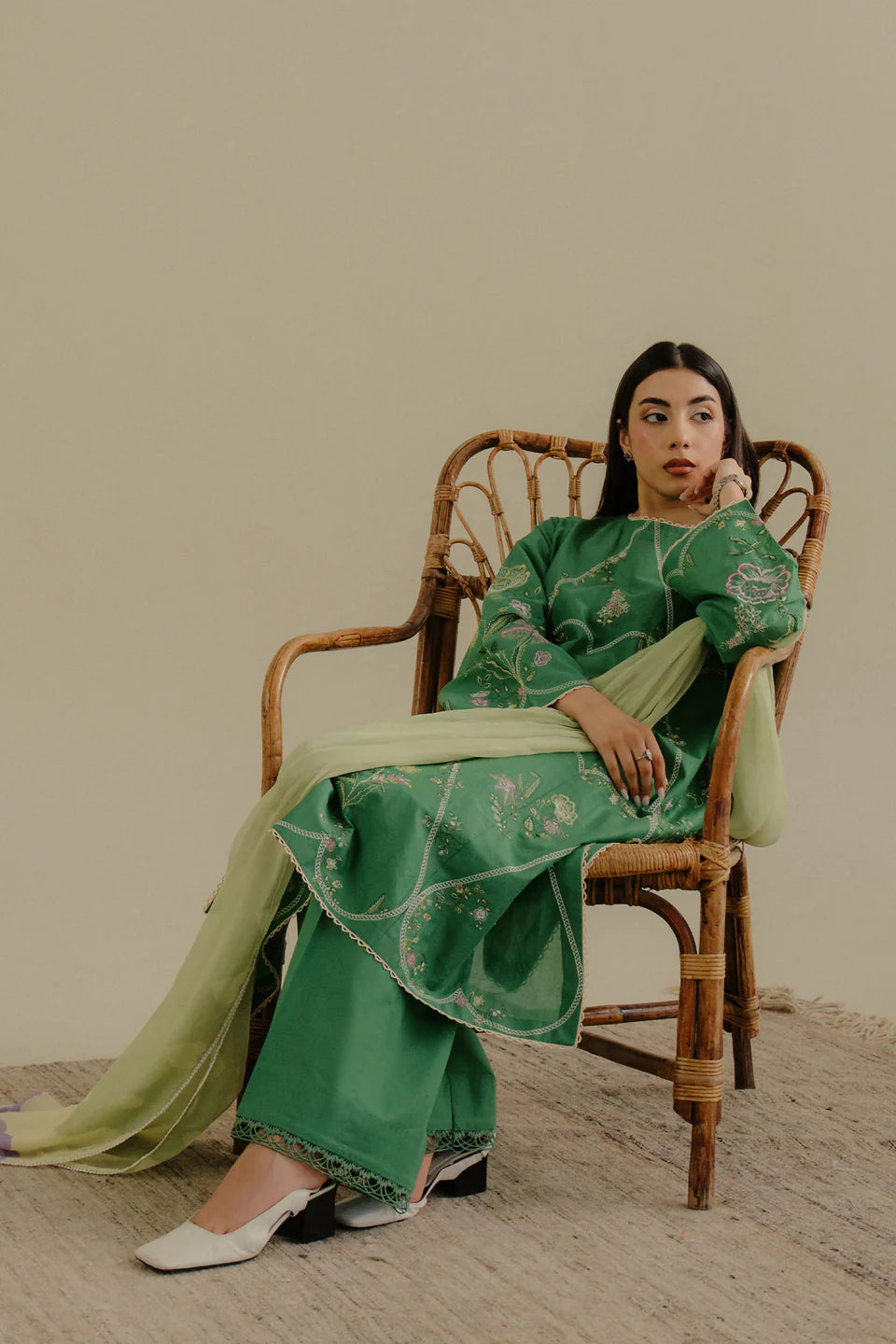COCO Embroidered Lawn BY ZARA SHAHJAHAN