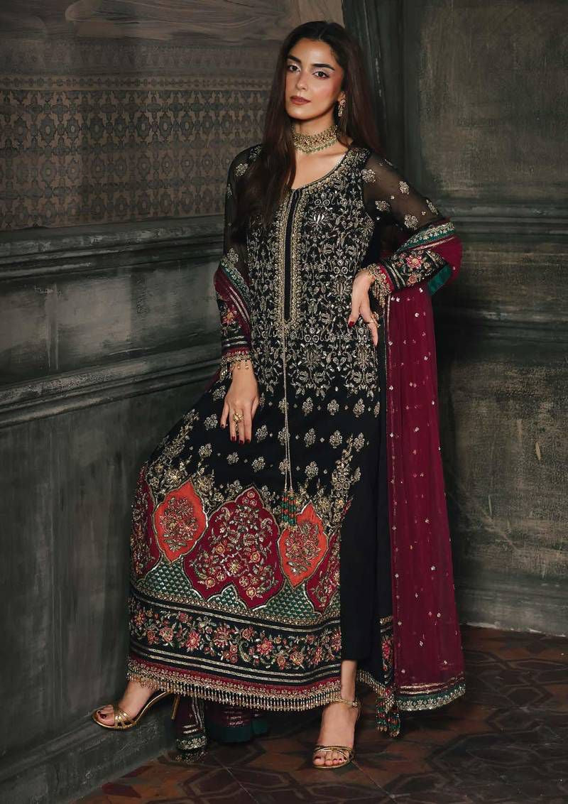 charizma Luxury chiffon|unstitched