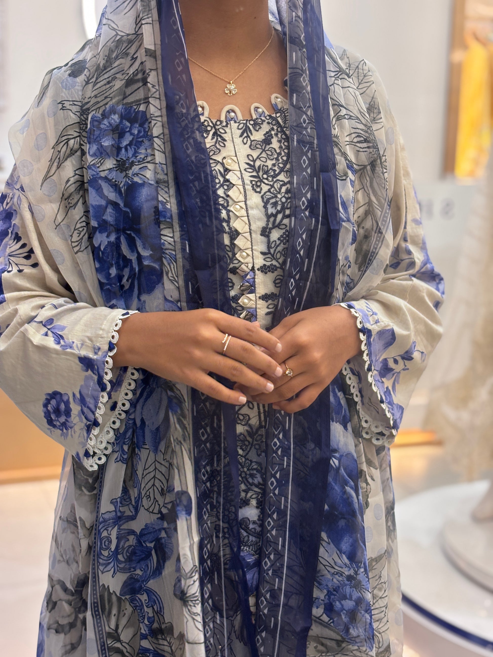 COTTON STITCHED SUIT