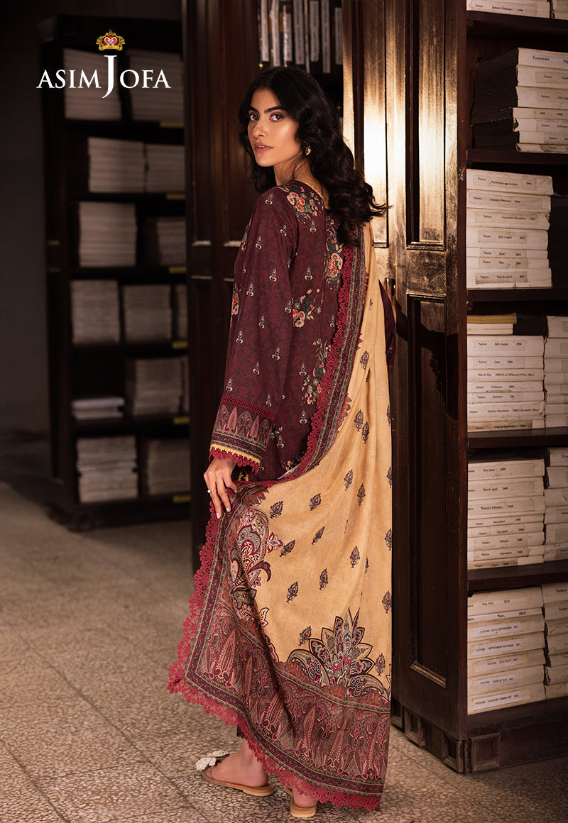 ASIM JOFA PRINTED LAWN 3 PC
