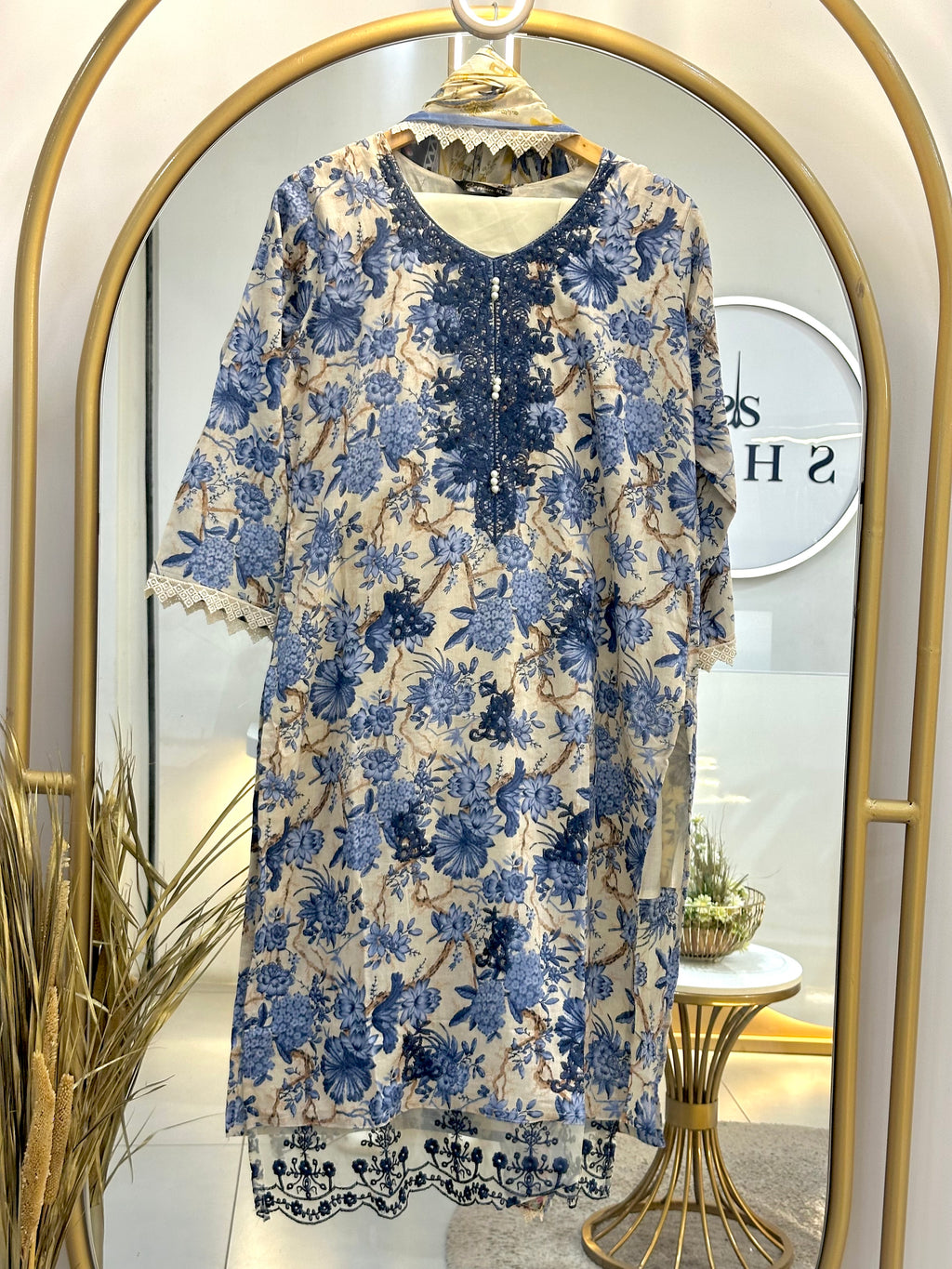 COTTON STITCHED SUIT