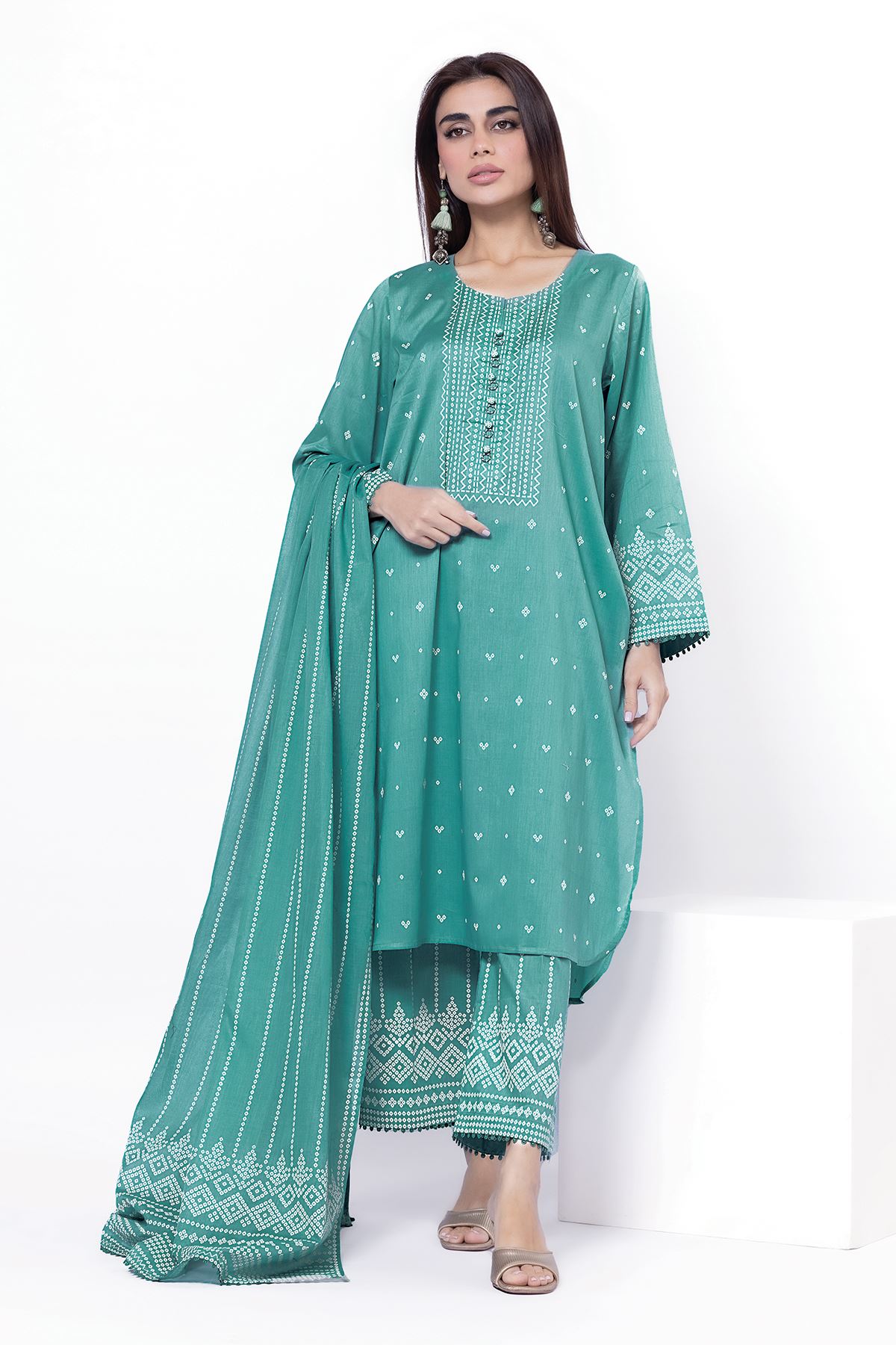 KHAADI Printed Unstitched