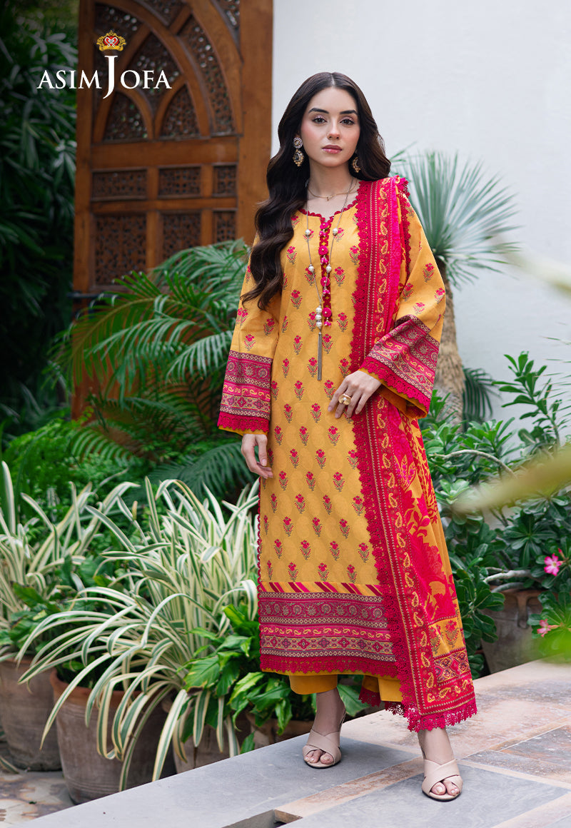 ASIM JOFA PRINTED LAWN 3 PC
