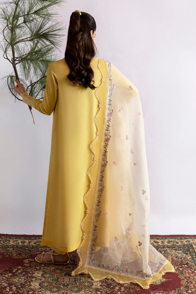 Qalamkar Qlinekari Lawn- Unstitched