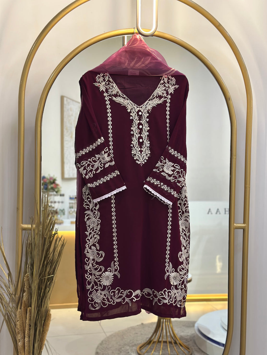 Georgette Partywear Stitched