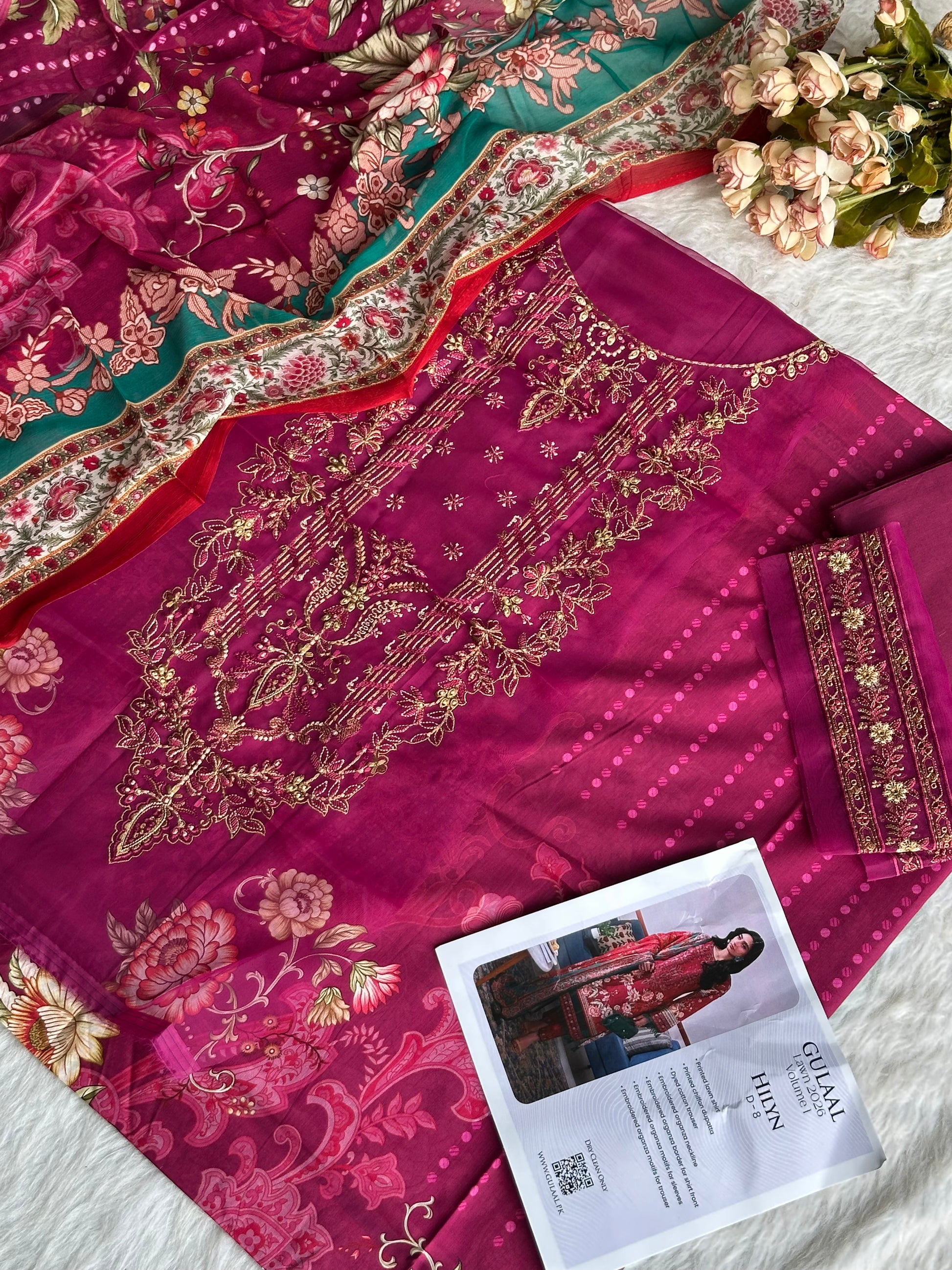 Gulaal - Delia Lawn Collection - Unstitched