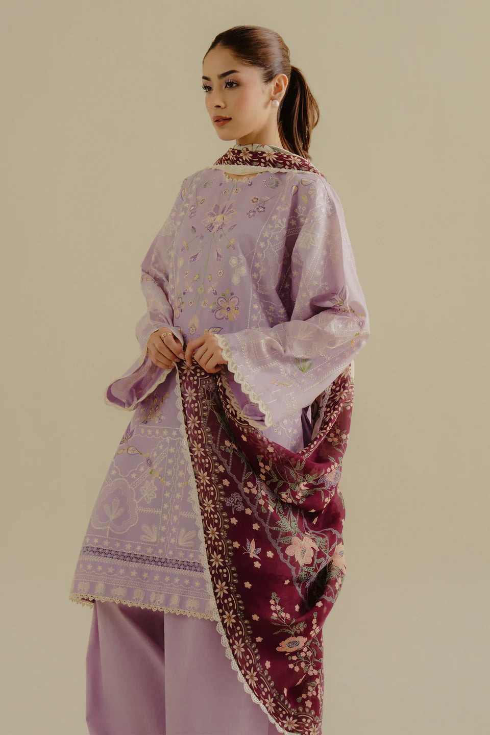 COCO Embroidered Lawn BY ZARA SHAHJAHAN