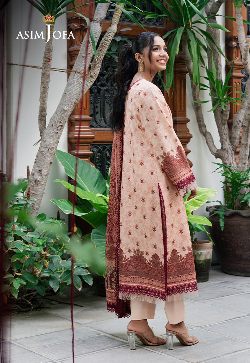 ASIM JOFA PRINTED LAWN 3 PC