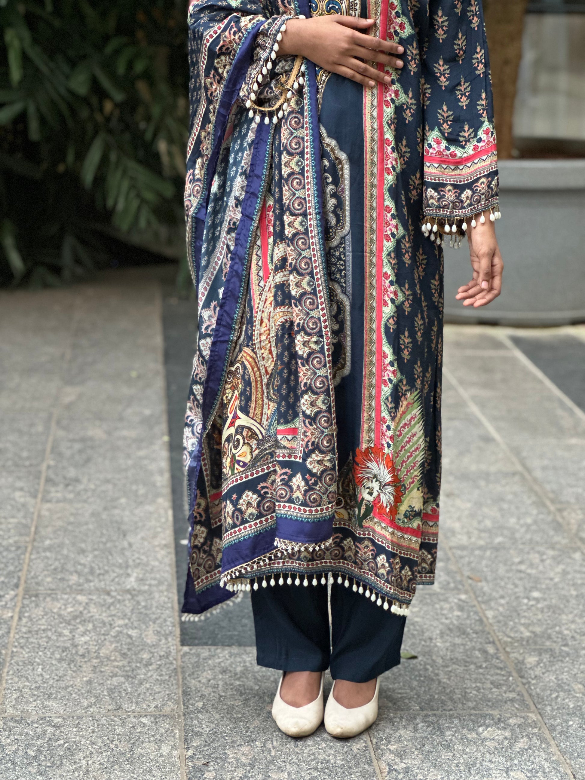 Crepe Silk Stitched Collection