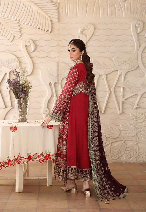 Luxury Chiffon Semistitched Suit