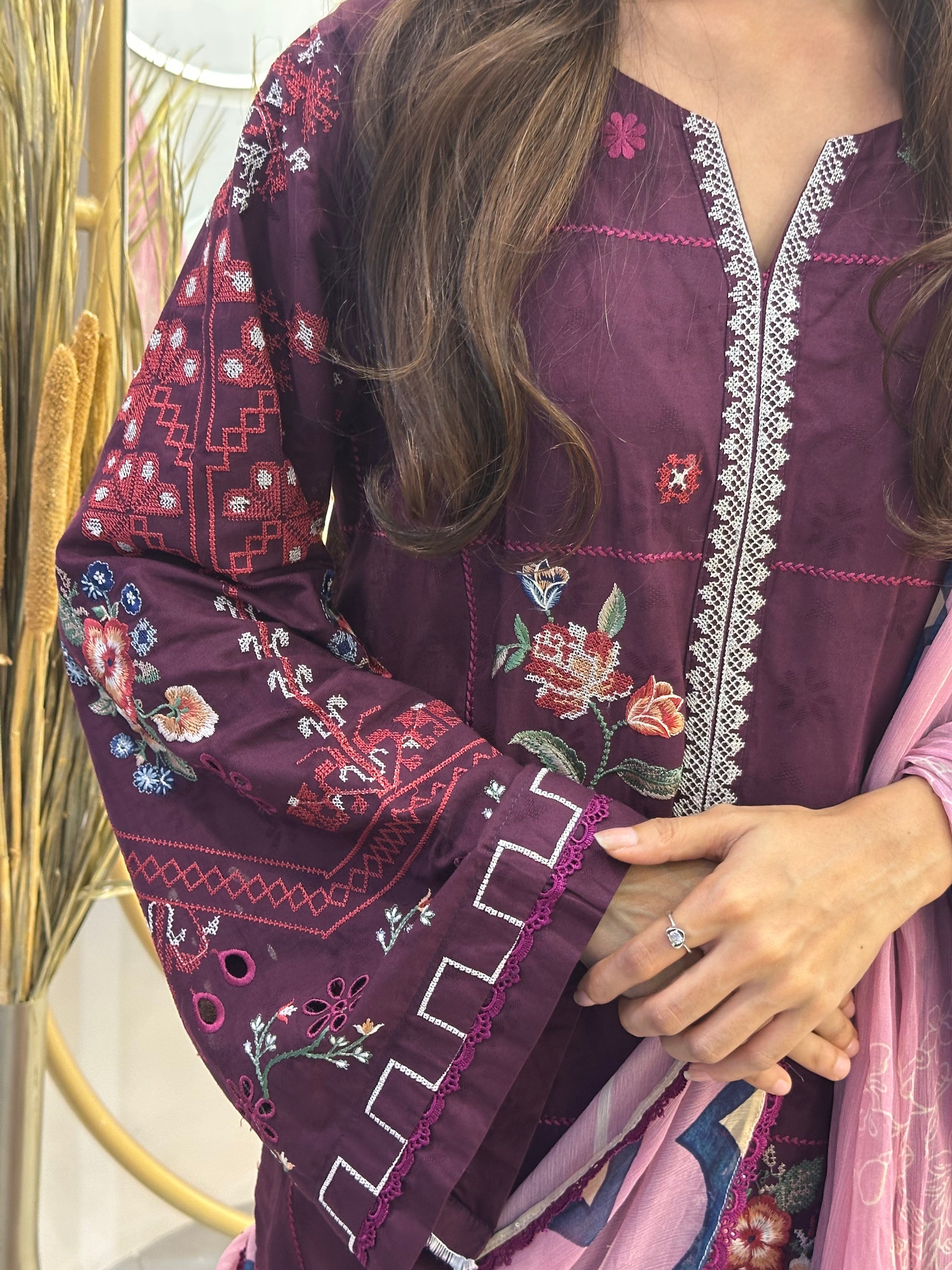 COCO Embroidered Lawn BY ZARA SHAHJAHAN