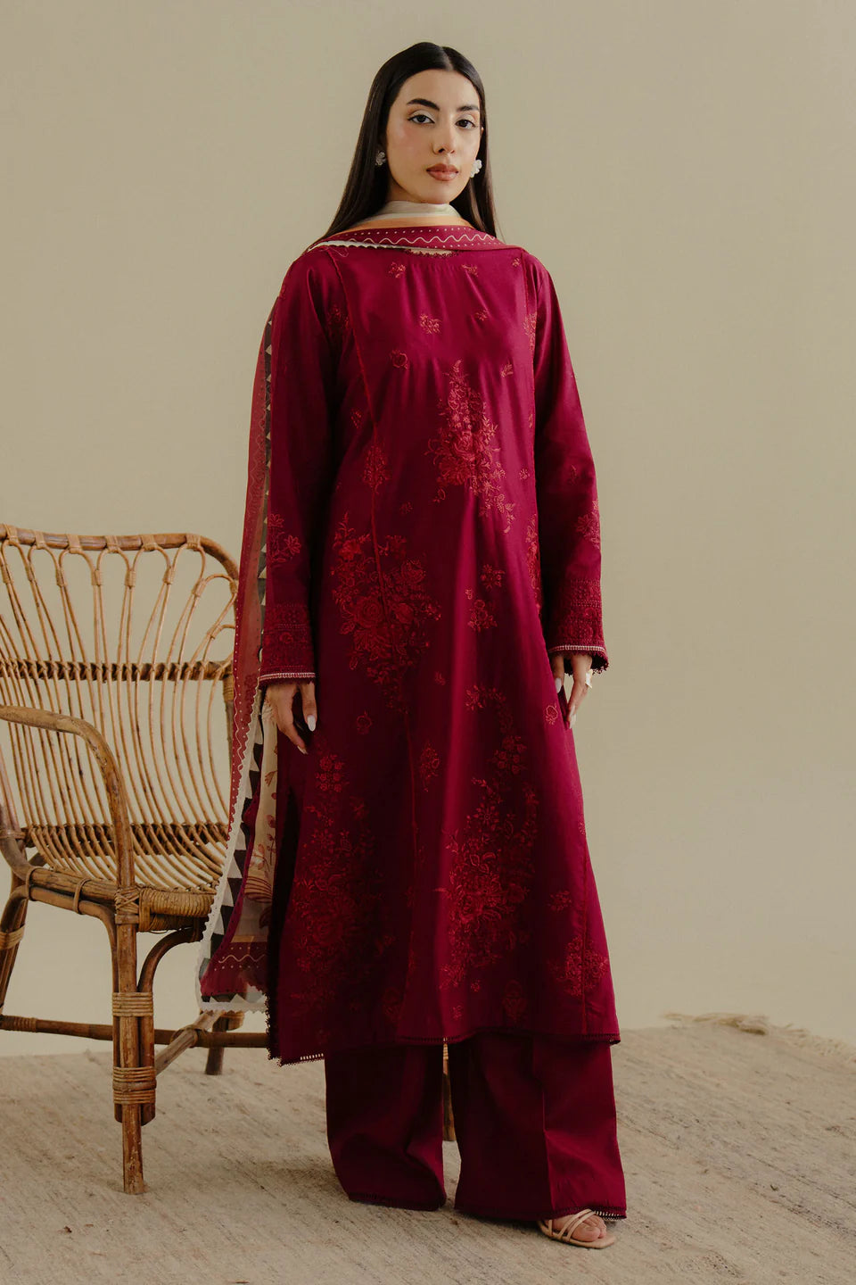 COCO Embroidered Lawn BY ZARA SHAHJAHAN