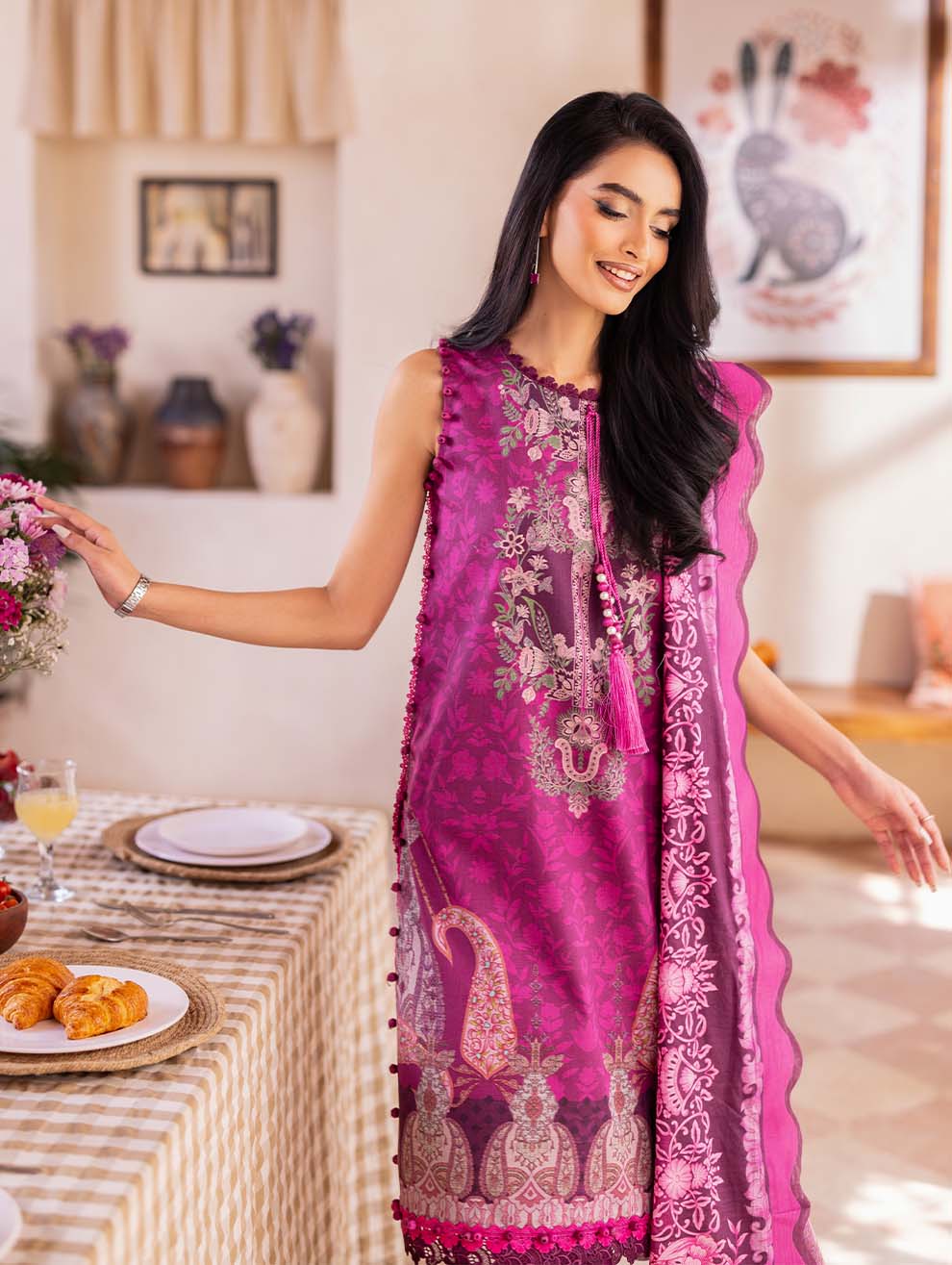 JADE URBANE Digital Printed Lawn -Unstitched
