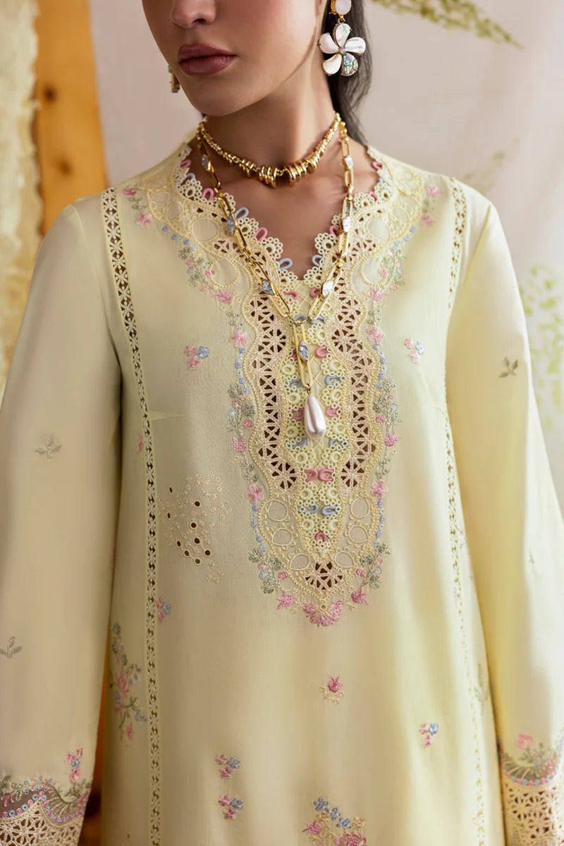 Qalamkar Qlinekari Lawn- Unstitched