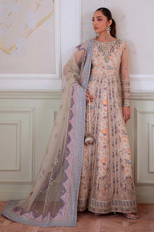 Nureh Elanora Embroidered Luxury Organza Unstitched