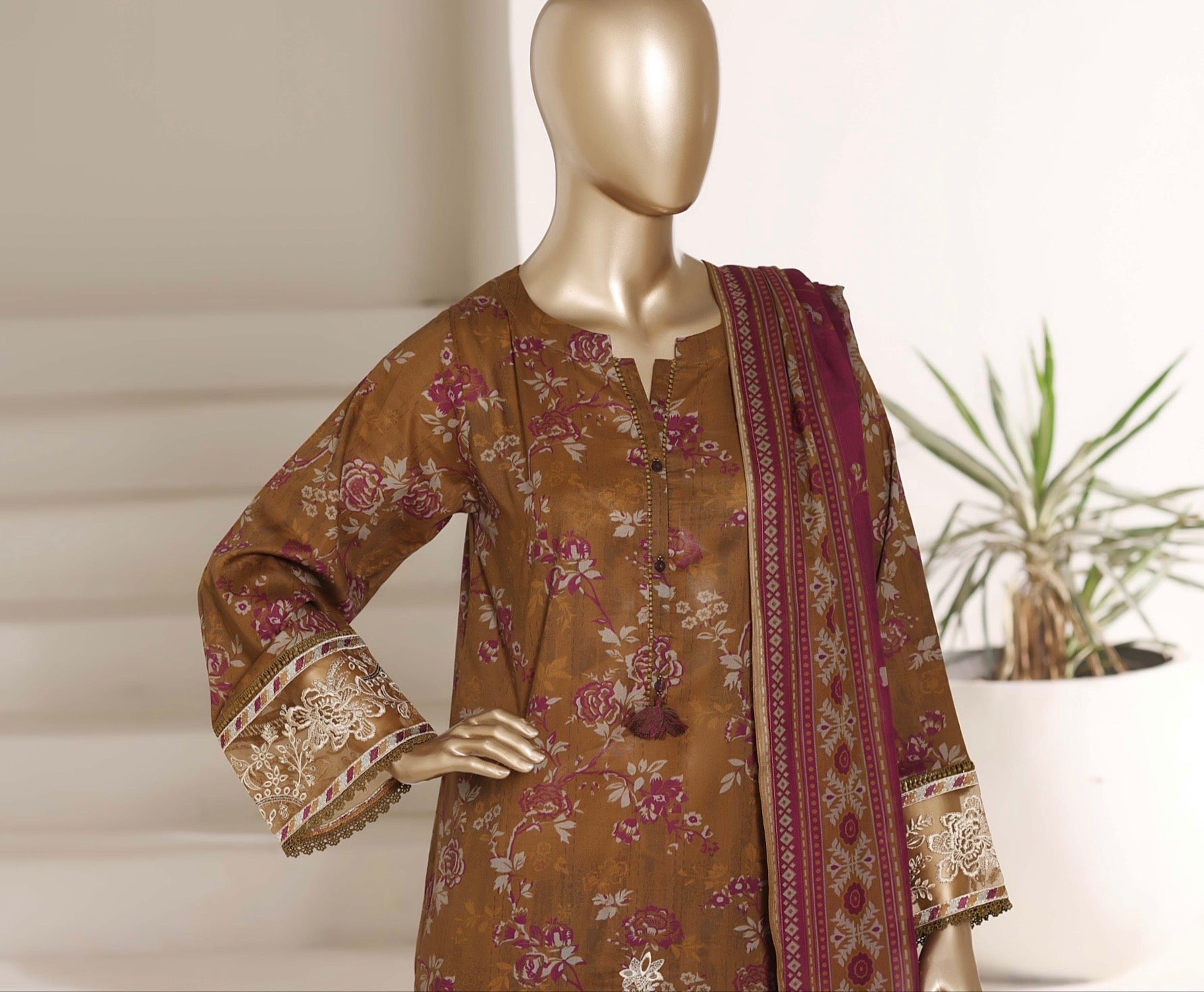 Sadabahar Embroidered Lawn