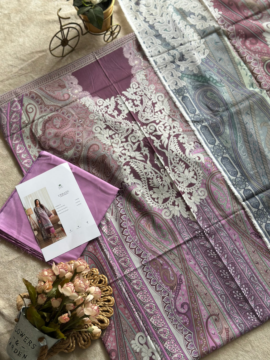 Jade Urbane Lawn Prints Unstitched