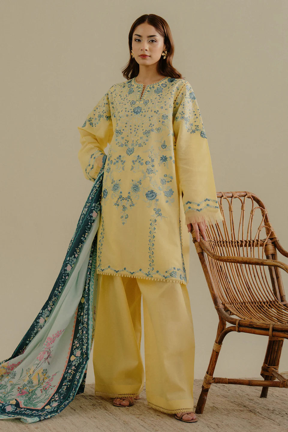 COCO Embroidered Lawn BY ZARA SHAHJAHAN