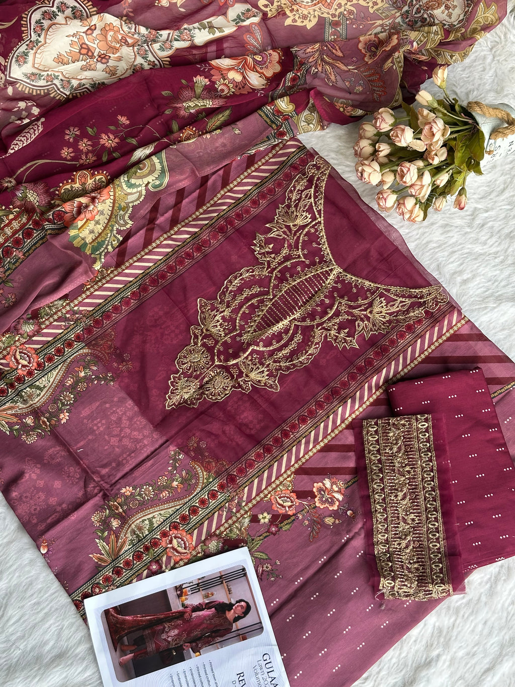 Gulaal - Delia Lawn Collection - Unstitched