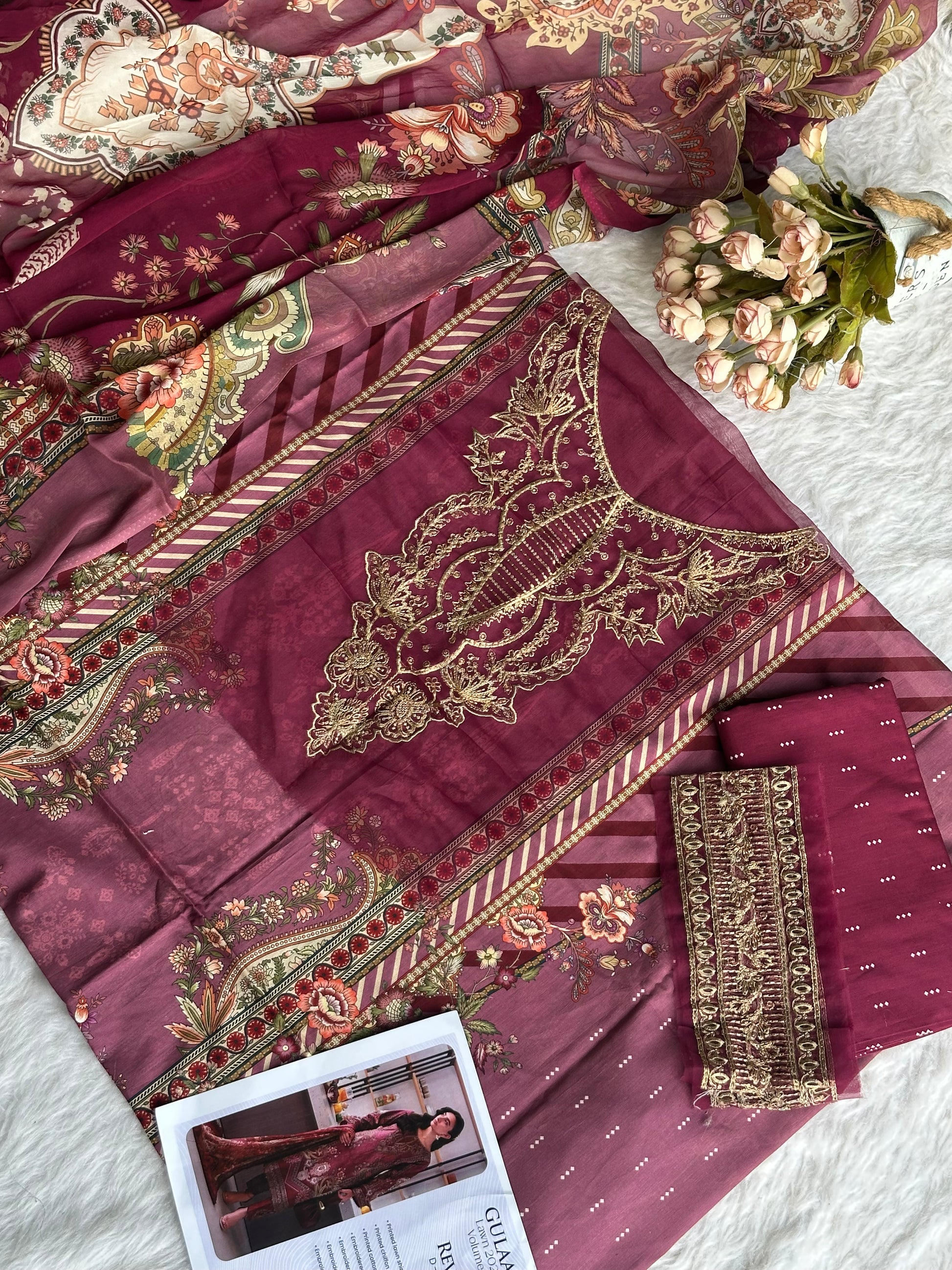 Gulaal - Delia Lawn Collection - Unstitched