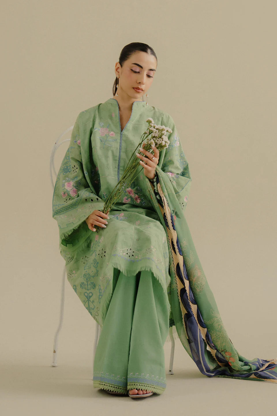 COCO Embroidered Lawn BY ZARA SHAHJAHAN