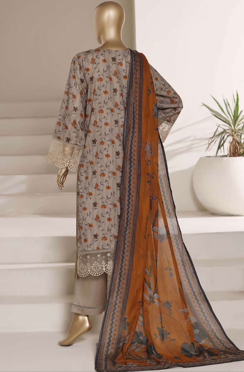 Sadabahar Embroidered Lawn