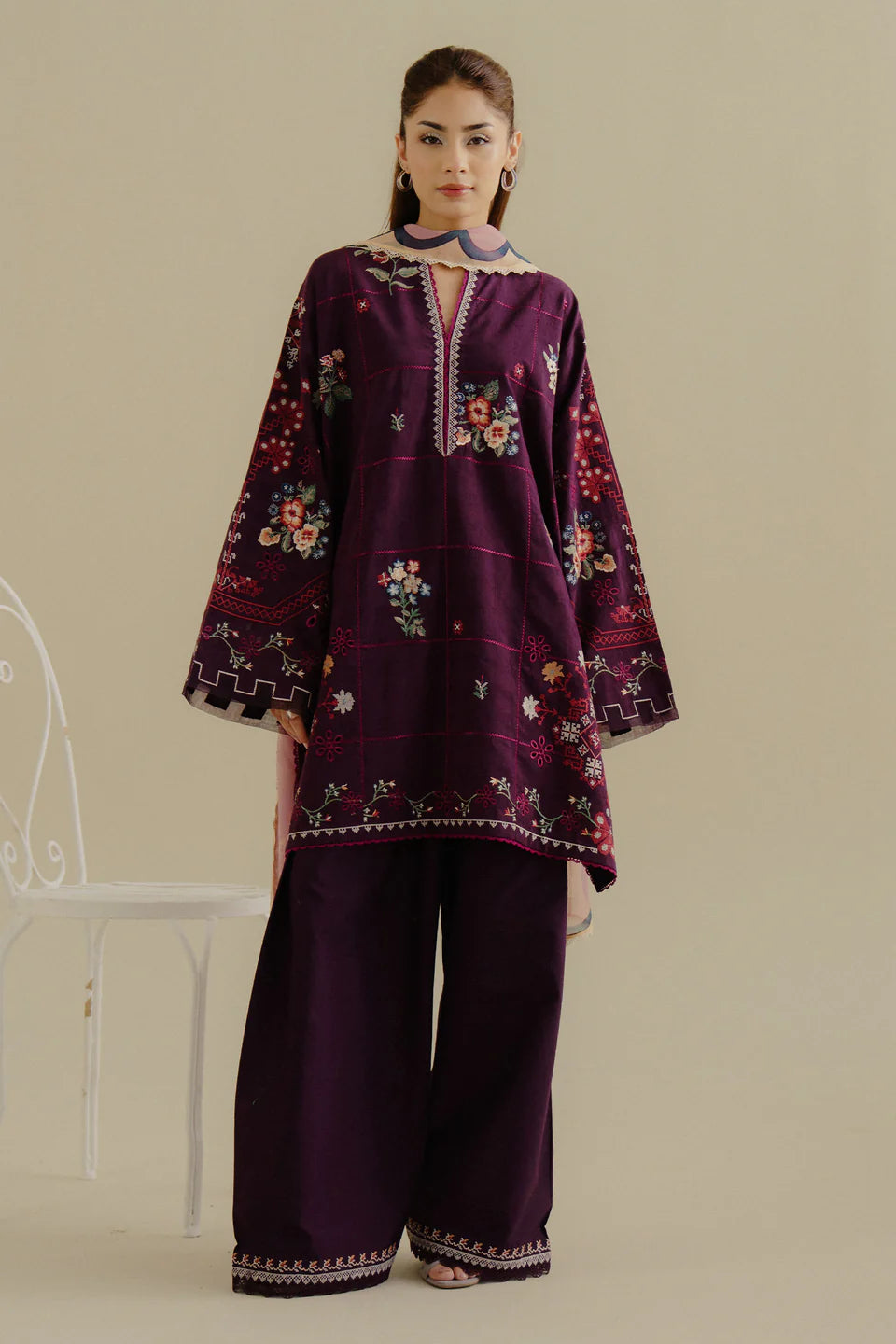 COCO Embroidered Lawn BY ZARA SHAHJAHAN