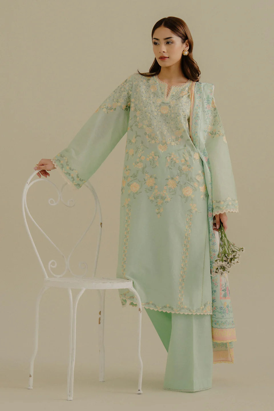 COCO Embroidered Lawn BY ZARA SHAHJAHAN
