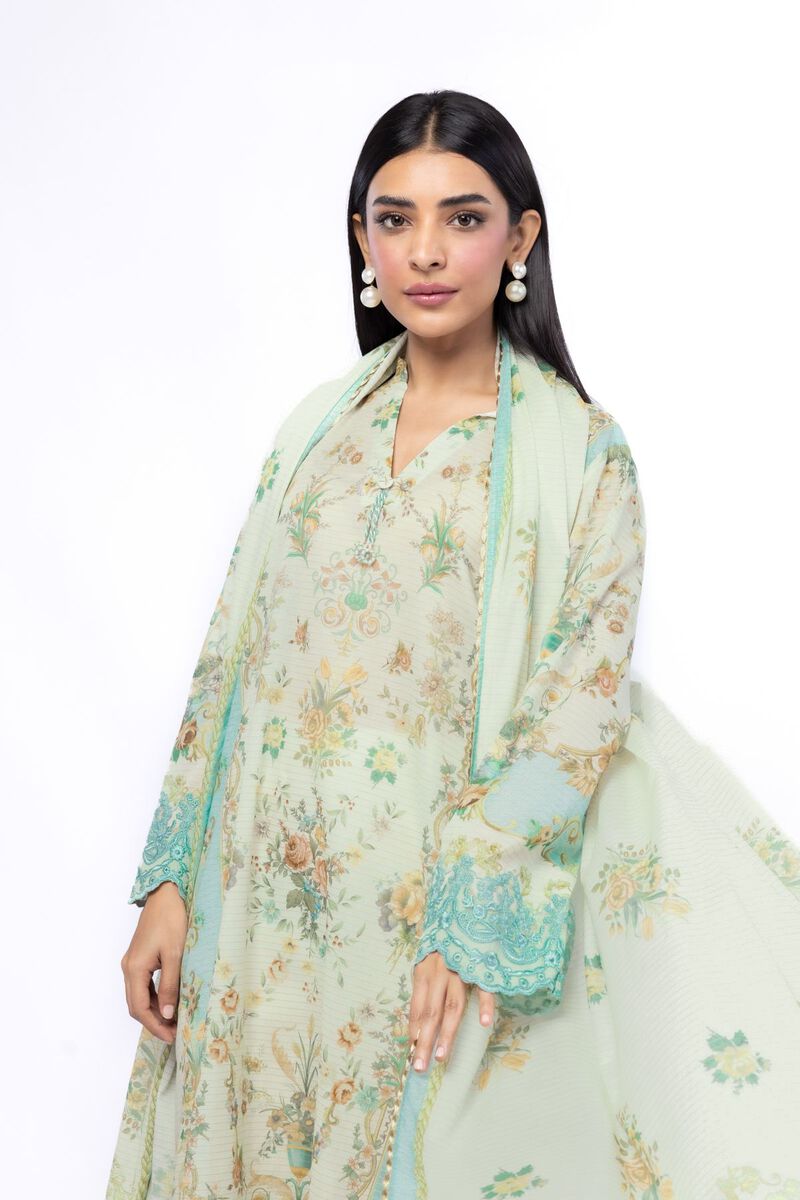 KHAADI EMBROIDERED UNSTITCHED