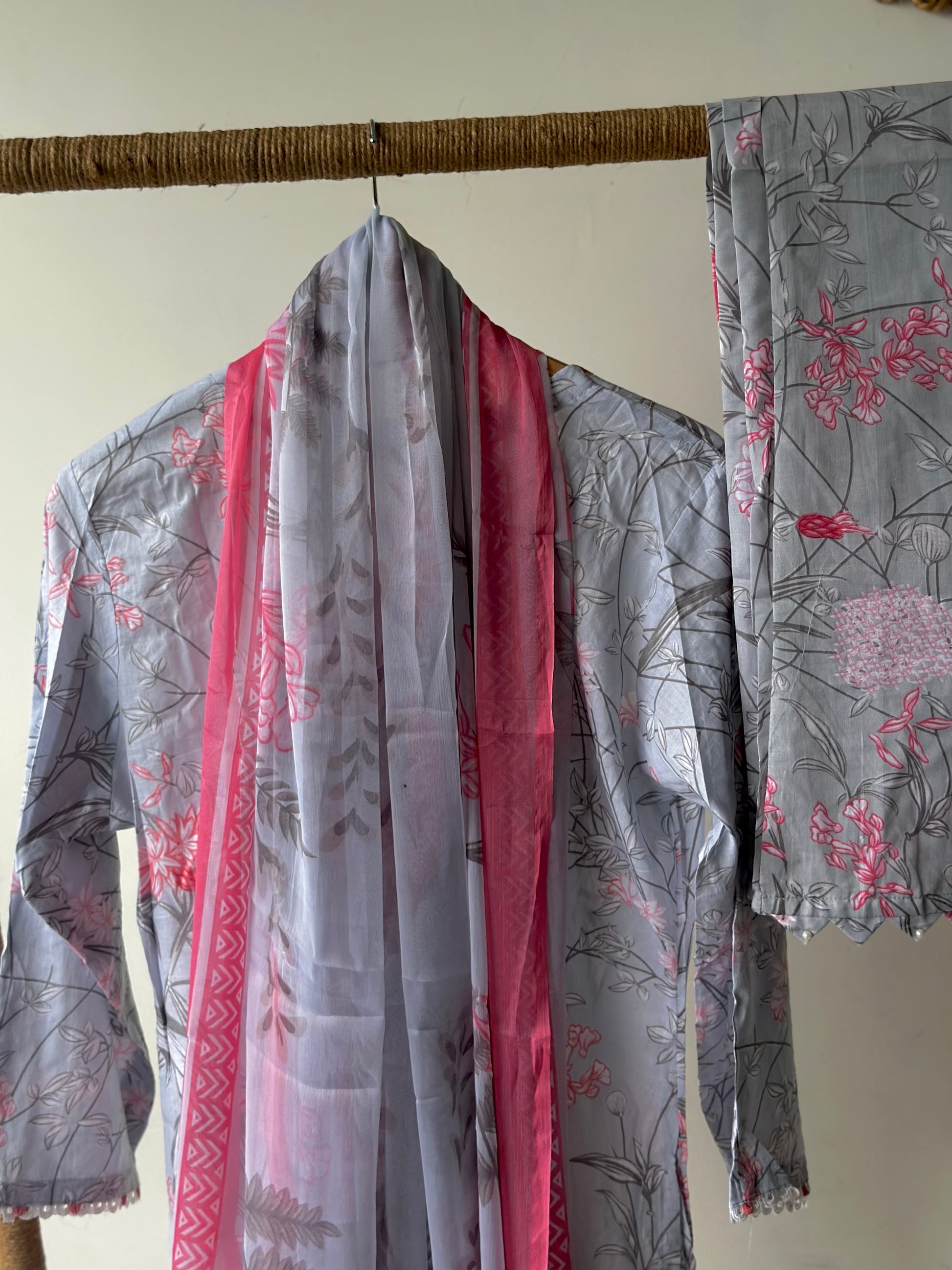 COTTON STITCHED SUIT