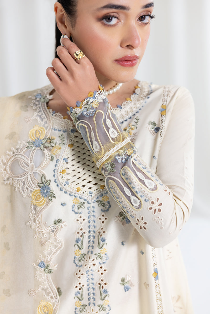 Qalamkar Luxury Lawn Suit