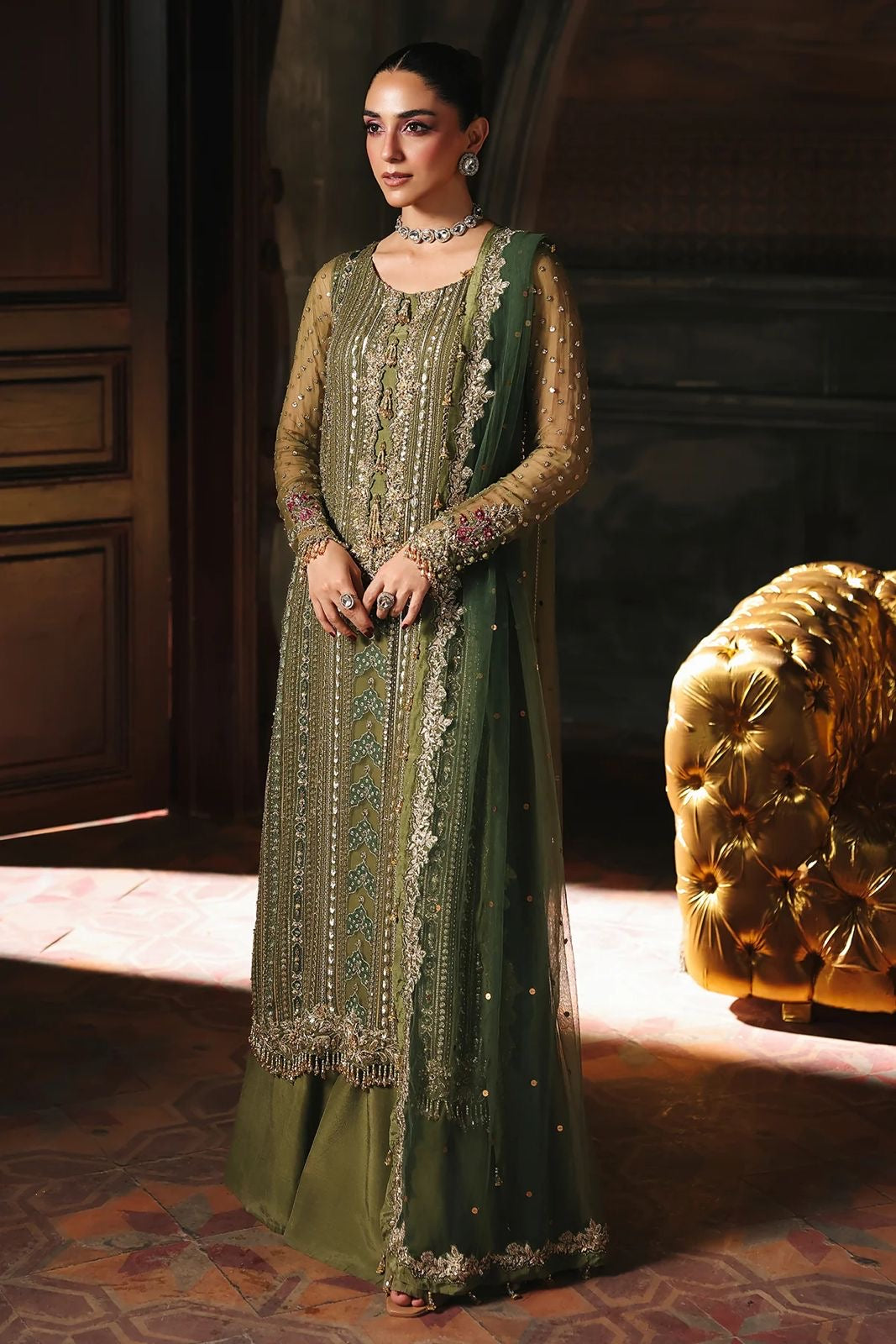Charizma Luxury chiffon|unstitched