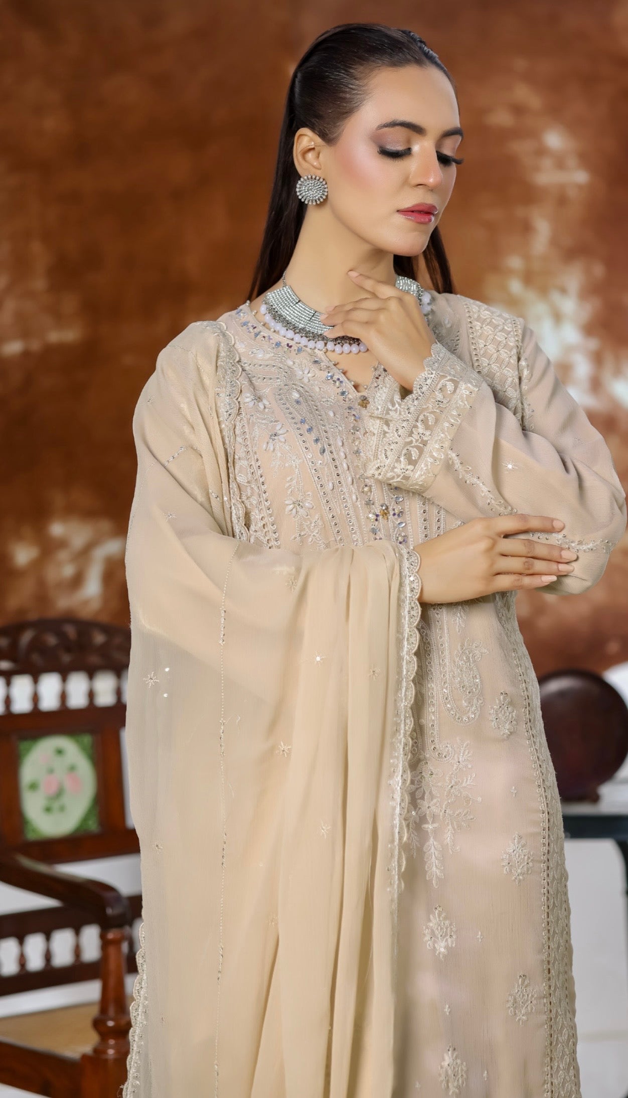 Nazaqat party wear