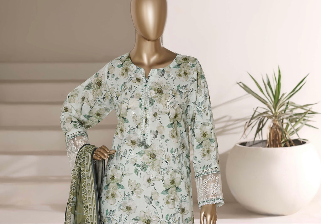 Sadabahar Embroidered Lawn