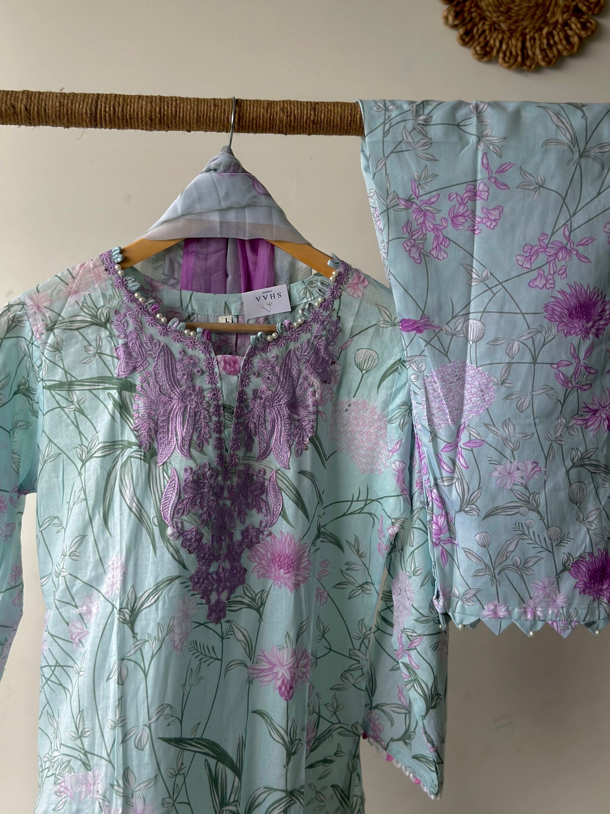 COTTON STITCHED SUIT