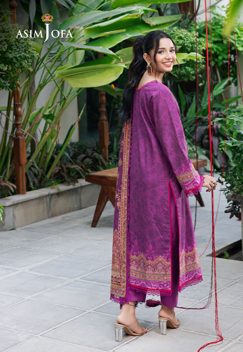 ASIM JOFA PRINTED LAWN 3 PC