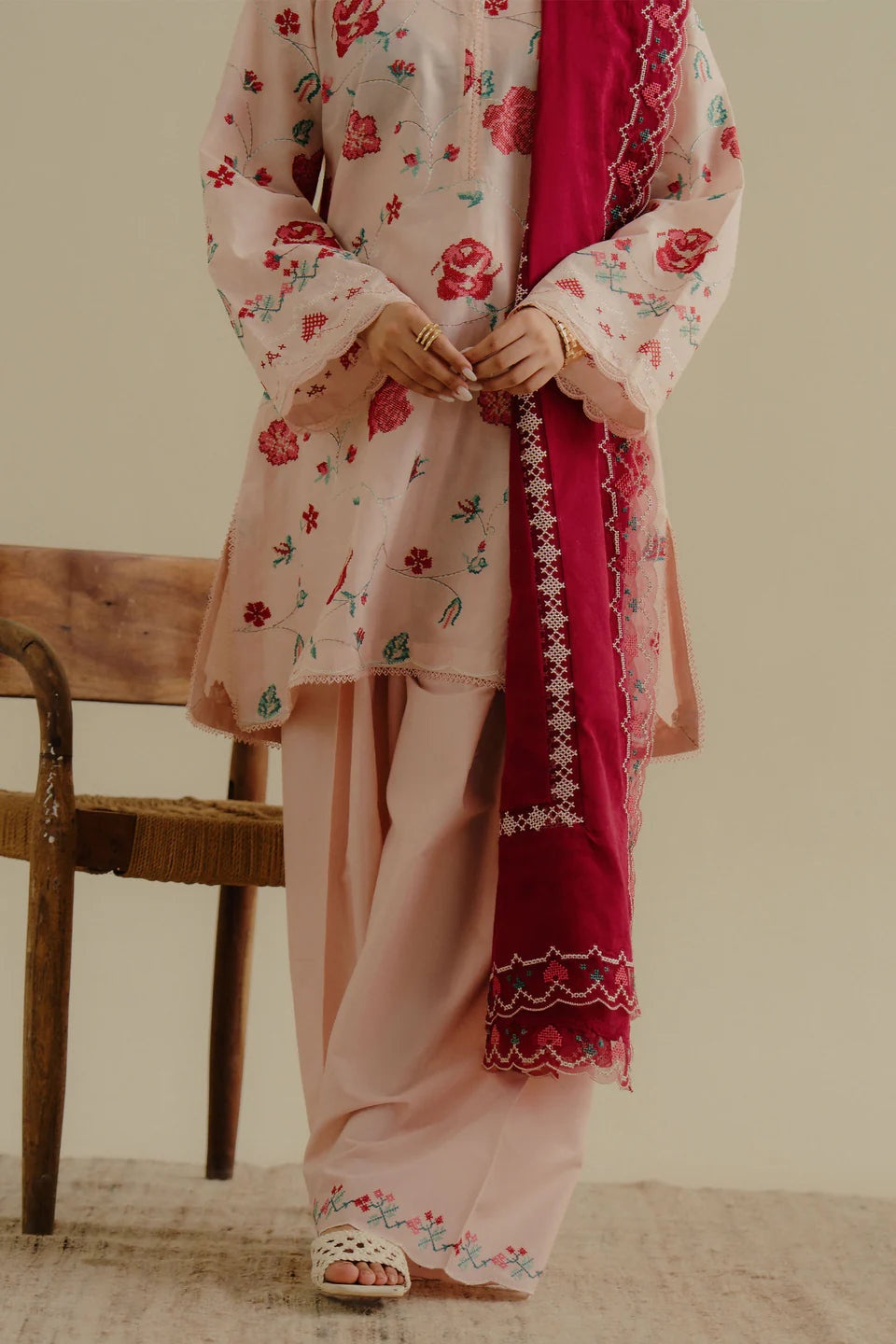 COCO Embroidered Lawn BY ZARA SHAHJAHAN