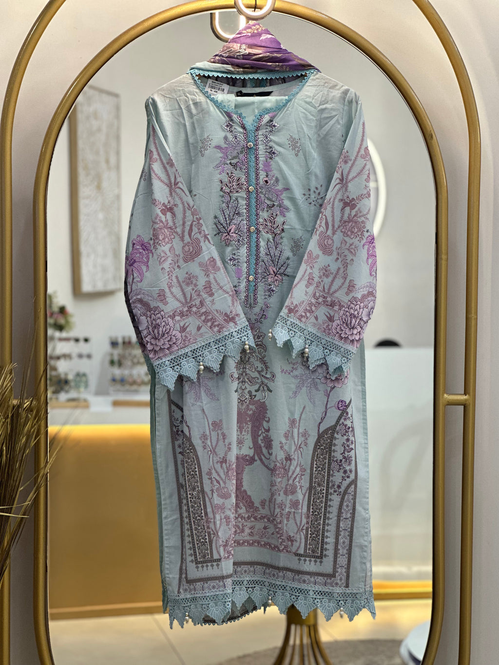 JADE URBANE Stitched Lawn